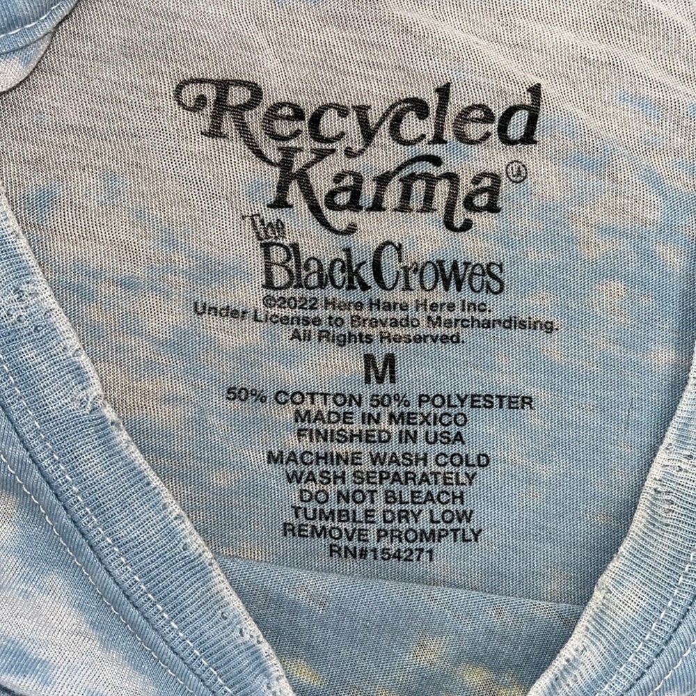 Vintage, The Black Crowes Blue Graphic T-Shirt - Picture 4 of 6